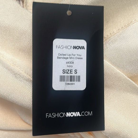 Fashion Nova Dolled Up For You Bandage MIDI Dress-Small - Picture 3 of 5